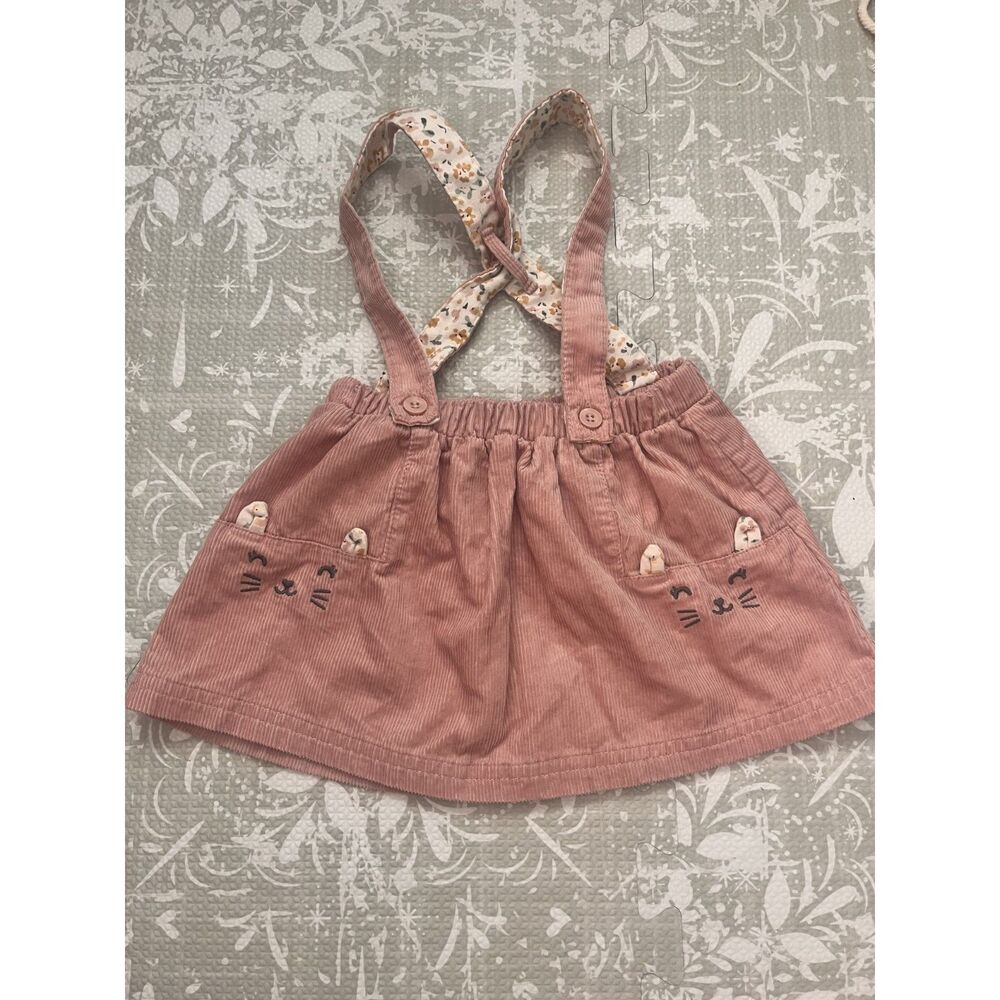 Carters Baby Girl Skirt Corduroy Overalls in 12 Months